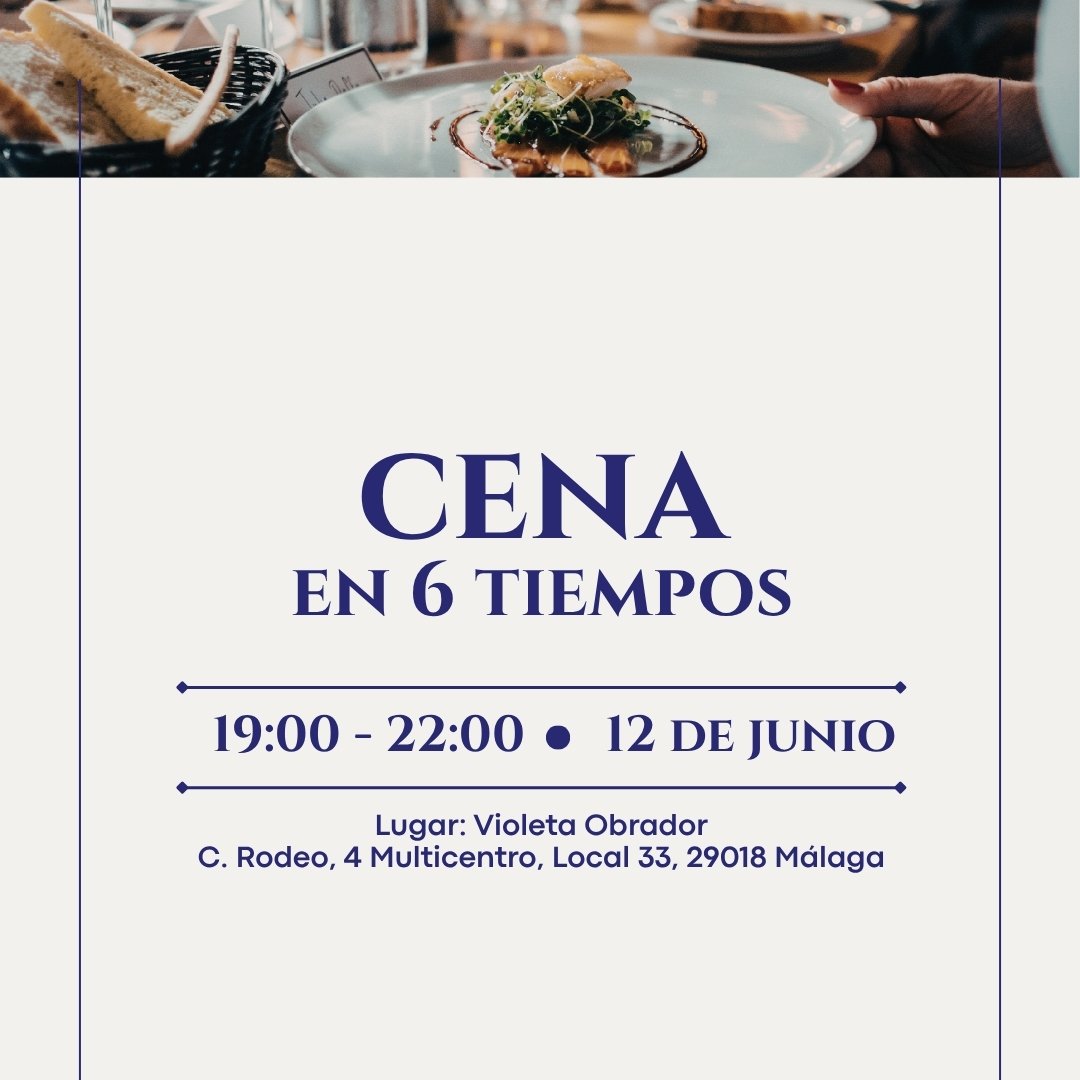Cena en 6 Tiempos